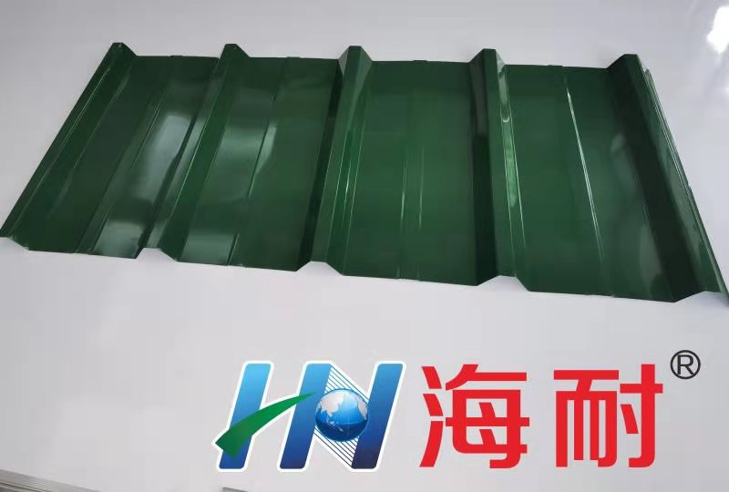 海耐PVC新型覆膜彩鋼板